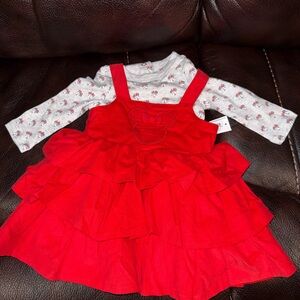 Baby girl Minnie Mouse Dress NWT